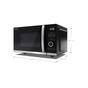 Мікрохвильова піч Sharp YC-QS254AE-B - зменшене зображення 5