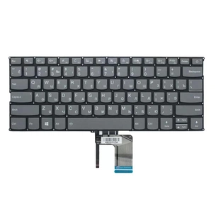 Клавіатура ноутбука Lenovo IdeaPad 320-13/13IKB сіра з підсвіткою UA (A46115) зображення 1