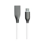Дата кабель USB 2.0 AM to Micro 5P 1.0m white PowerPlant (CA910700) - уменьшенное изображение 1