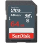 Карта пам'яті SanDisk 64GB SDXC class 10 UHS-I Ultra (SDSDUNB-064G-GN3IN) - зменшене зображення 1