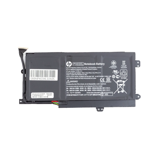 Аккумулятор для ноутбука HP ENVY 14 Ultrabook (PX03XL) 11.1V 50Wh (NB461059) - изображение 1
