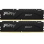 Модуль пам'яті для комп'ютера DDR5 16GB (2x8GB) 6000 MHz Beast Black XMP Kingston Fury (ex.HyperX) (KF560C30BBK2-16) - зменшене зображення 1