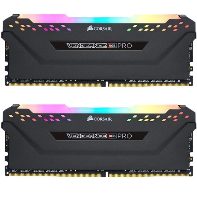 Модуль пам'яті для комп'ютера DDR4 16GB (2x8GB) 3200 MHz Vengeance Corsair (CMW16GX4M2C3200C16) - зображення 1