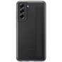 Чохол до мобільного телефона Samsung Clear Strap Cover Galaxy S21 FE (G990) Dark Gray (EF-XG990CBEGRU) - зменшене зображення 3