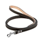 Повідець для собак Collar одинарний з прошивкою Ш 12 мм Д 122 см чорний (04481) - зменшене зображення 1