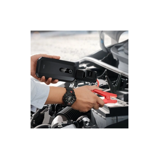 Пуско зарядний пристрій Baseus 10000mAh Super Energy AirCar Jump Starter Black (CGNL020101) - picture 6