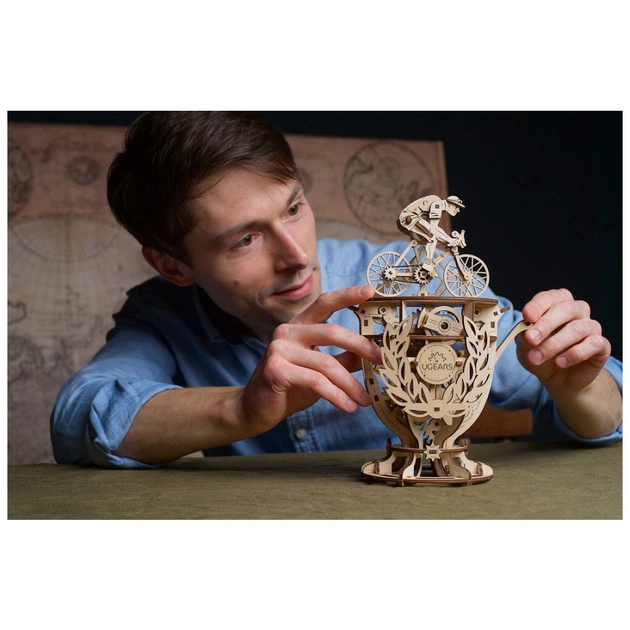 Конструктор Ugears Автоматон Велосипедист (6337280) - picture 9
