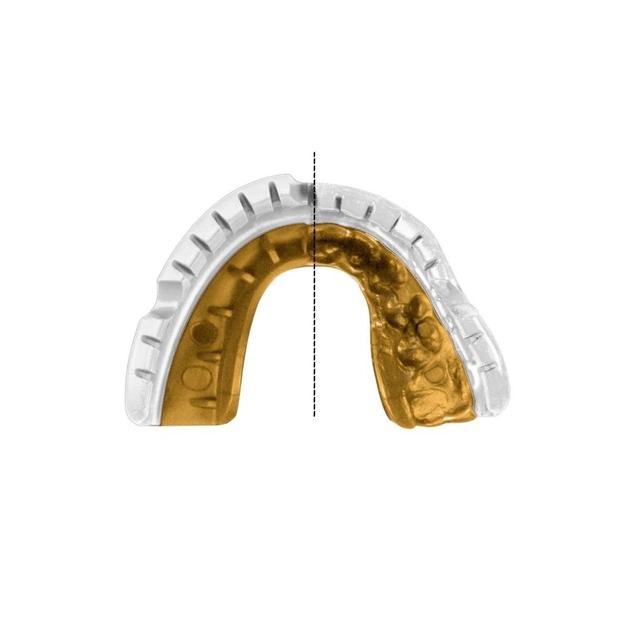 Капа Opro Gold Braces під брекети White/Gold (102506004) (Gold_Braces_Wh/Gold) - picture 9