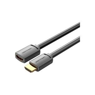 Кабель мультимедійний HDMI M to HDMI F 2.0m V2.0 4K 60Hz PVC Vention (AHCBH) зображення 1