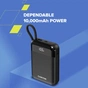 Батарея універсальна Canyon 10000mAh OnPower 104 PD/20W, QC/22.5W built-in cable Black (CNS-CPB104B) - уменьшенное изображение 6