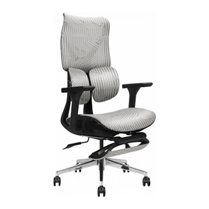 Офісне крісло GT Racer B-3002 Black/Light Gray зображення 1