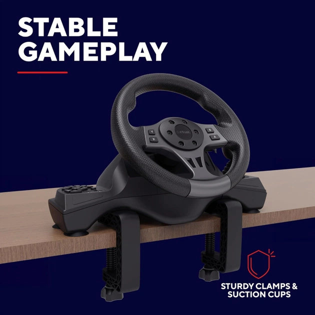 Кермо Trust GXT 289 Movi PC/PS4/PS3/Xbox/Nintendo Switch (25122) - picture 6