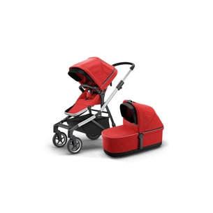 Коляска Thule 2 в 1 Sleek + Bassinet Energy Red (TH11000009) зображення 1