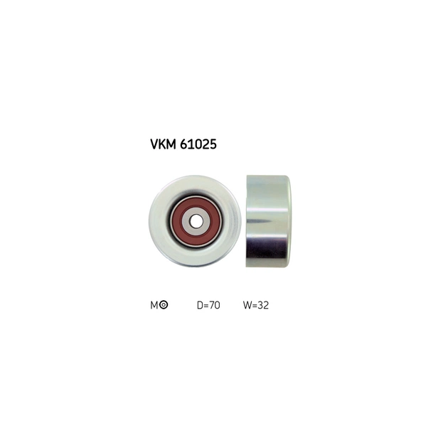 Ролик натяжителя ремня SKF VKM 61025 - изображение 1