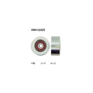 Ролик натягувача ременя SKF VKM 61025 зображення 1