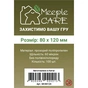 Протектор для карт Meeple Care 80 х 120 мм (100 шт., 60 мікрон) (MC80120) - зменшене зображення 1