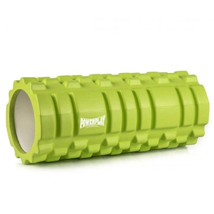 Масажний ролик PowerPlay 4025 Massage Roller 33x14см Зелений (PP_4025_Green) зображення 1