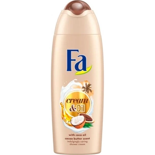 Гель для душу Fa Cream&Oil з олією кокоса й ароматом какао 250 мл (9000100504287) зображення 1