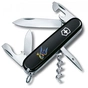 Ніж Victorinox Spartan Ukraine 91 мм Чорний Тризуб-Ластівка + Слава Україні (1.3603.3_T1220u) - зменшене зображення 1