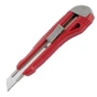 Ніж канцелярський Axent 18 мм, metal runners, blister, gray-red (6602-А) - уменьшенное изображение 1