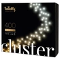 Гірлянда Twinkly Smart LED Cluster AWW, 400, BT+WiFi, Gen II, IP44 кабель чо (TWC400GOP-BEU) - зменшене зображення 1