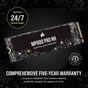 Накопичувач SSD M.2 2280 8TB MP600 PRO NH Corsair (CSSD-F8000GBMP600PNH) - зменшене зображення 10