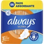 Гігієнічні прокладки Always Ultra Normal (Розмір 1) 56 шт. (8700216450348) - уменьшенное изображение 2