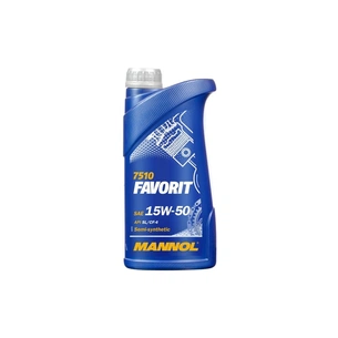 Моторна олива Mannol FAVORIT 1л 15W-50 (MN7510-1) зображення 1