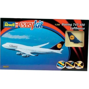 Збірна модель Revell Літак Boeing 747 Lufthansa 1:288 (6641) зображення 1