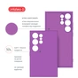 Чохол до мобільного телефона Intaleo Silicone Samsung Galaxy S24 Ultra Violet (1283126600418) - зменшене зображення 5