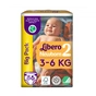Підгузки Libero Newborn Розмір 2 (3-6 кг) 86 шт (7322541756677) - зменшене зображення 1