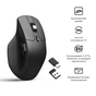 Мишка Keychron M6S Wireless/Bluetooth/USB Black (M6S-A72) - зменшене зображення 6