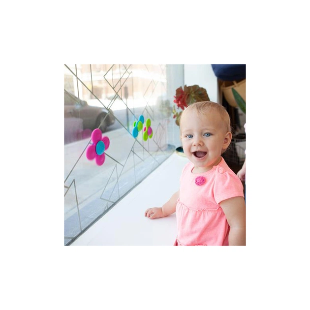 Брязкальце Fat Brain Toys набір прорізувачів-спінерів із присосками Whirly Squigz 3 шт (F210ML) - picture 5