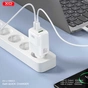 Зарядний пристрій XO L139 83W 2xUSB-C PD65W + USB-A QC18W White (L139_White) - зменшене зображення 4