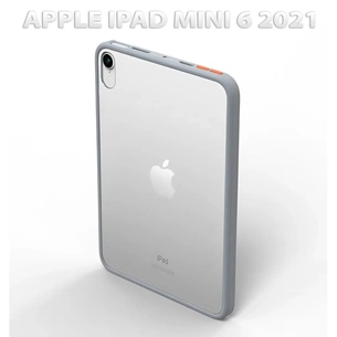 Чохол до планшета BeCover Transparancy Shell Edge Gray BeCover Apple iPad Mini 6 2021 (712927) зображення 1