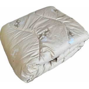 Ковдра ШЕМ зимова Верблюжа вовна євро 200х220 (200 Верблюд) зображення 1