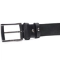 Ремінь Grande Pelle Шкіряний Чорний (11690) - зменшене зображення 2