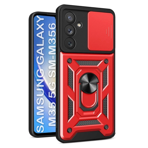 Чохол до мобільного телефона BeCover Military Samsung Galaxy M35 5G SM-M356 Red (711544) - зображення 1