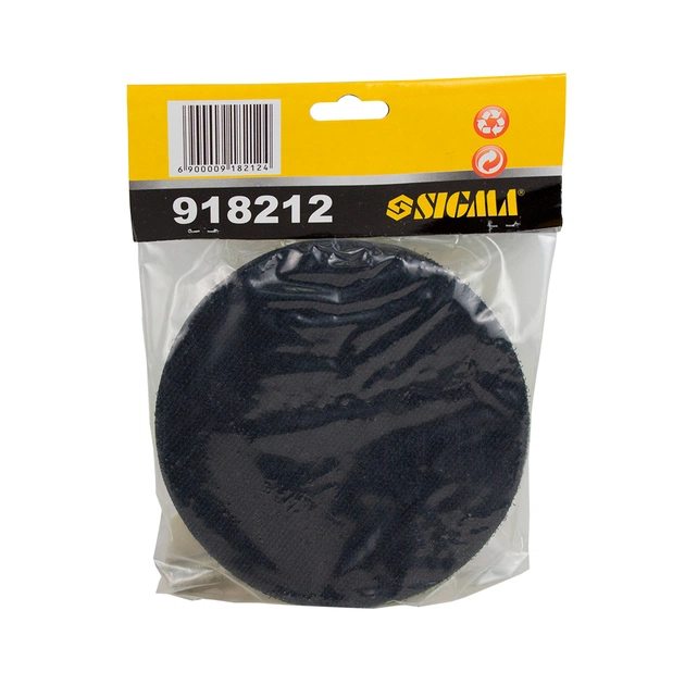 Круг зачистний Sigma м'який шліфувальний 115мм з липучкою (9182121) - picture 7