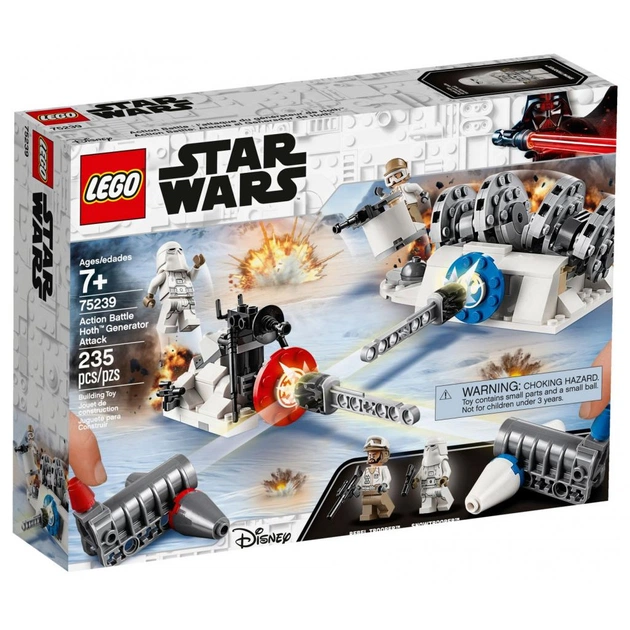 Конструктор LEGO Star Wars Руйнування генераторів на Хоті 235 деталей (75239) - изображение 1