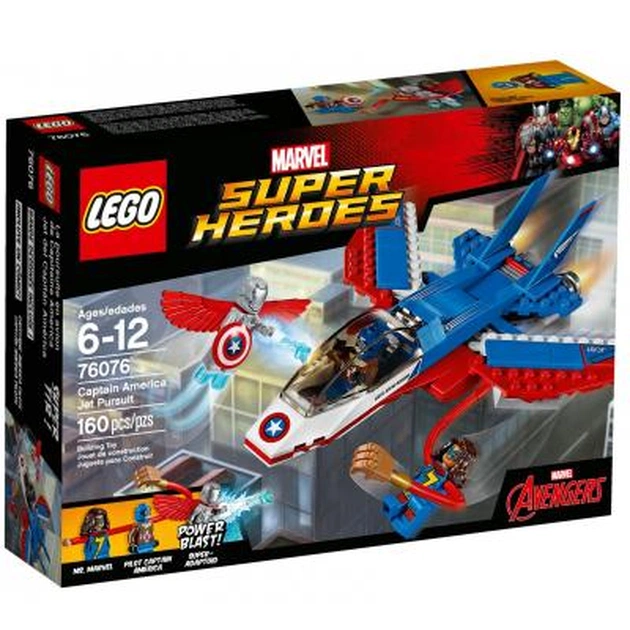 Конструктор LEGO Super Heroes Повітряна погоня Капітана Америка (76076) - изображение 1