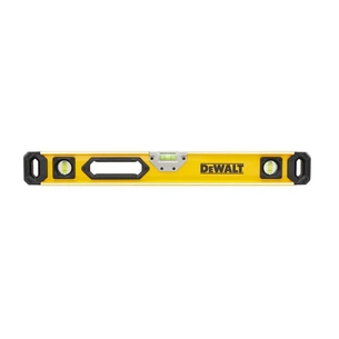 Рівень DeWALT BOX BEAM LEVELS, алюмінієвий, 3 капсули, 600 мм (DWHT0-43224) зображення 1