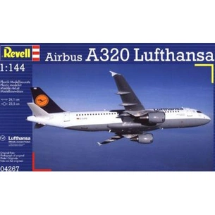 Збірна модель Revell Аеробус Airbus A320 Lufthansa 1:144 (4267) зображення 1