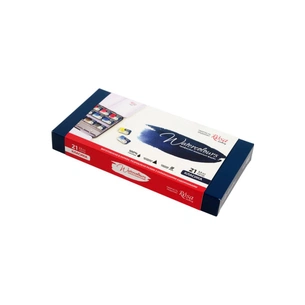 Акварельні фарби Rosa Gallery Класика в металевому пеналі, 21 колір 2.5 мл (4823098506959) зображення 1