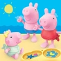 Ігровий набір Peppa Pig Figurines Три маленькі свинки на пляжі (G2833) - зменшене зображення 5