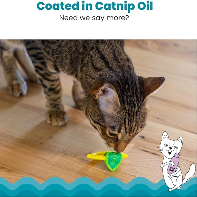 Іграшка для котів Catstages Лимон для жування з ароматом м'яти (0700603720977) - picture 6