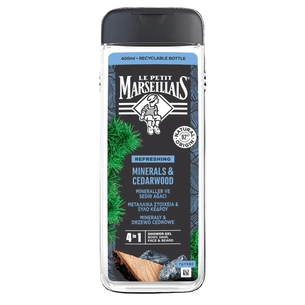 Гель для душу Le Petit Marseillais Кедр і Мінерали 400 мл (3574661353708/3574661714509) picture 1