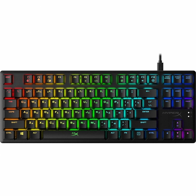 Клавіатура HyperX Alloy Origins Core HX Blue (4P5P2AX) - зображення 1
