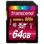 Карта пам'яті Transcend 64Gb SDXC UHS-I Ultimate (TS64GSDXC10U1) - зменшене зображення 1
