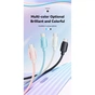 Дата кабель USB-C to USB-C 2.0m 100W black Essager (EXCTT1-WLA01-P) - зменшене зображення 4